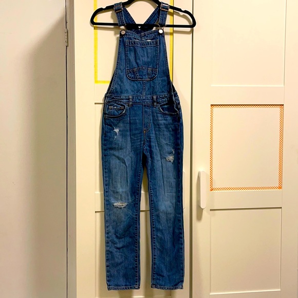 Gap Kids Girl’s denim overall size L - Picture 1 of 8